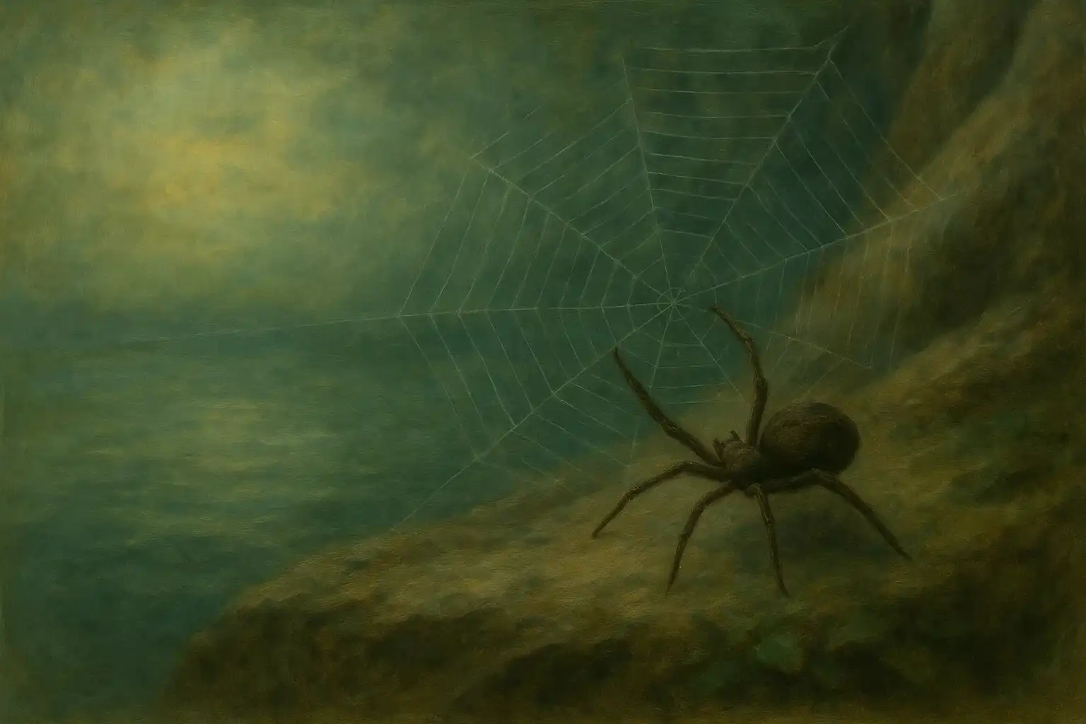 a noiseless patient spider