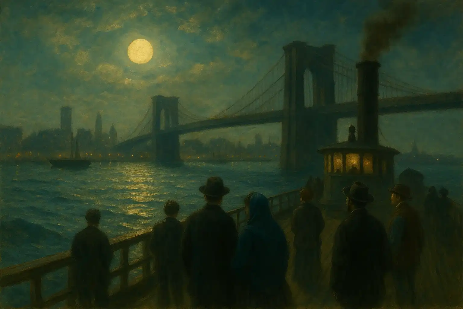 crossing brooklyn ferry