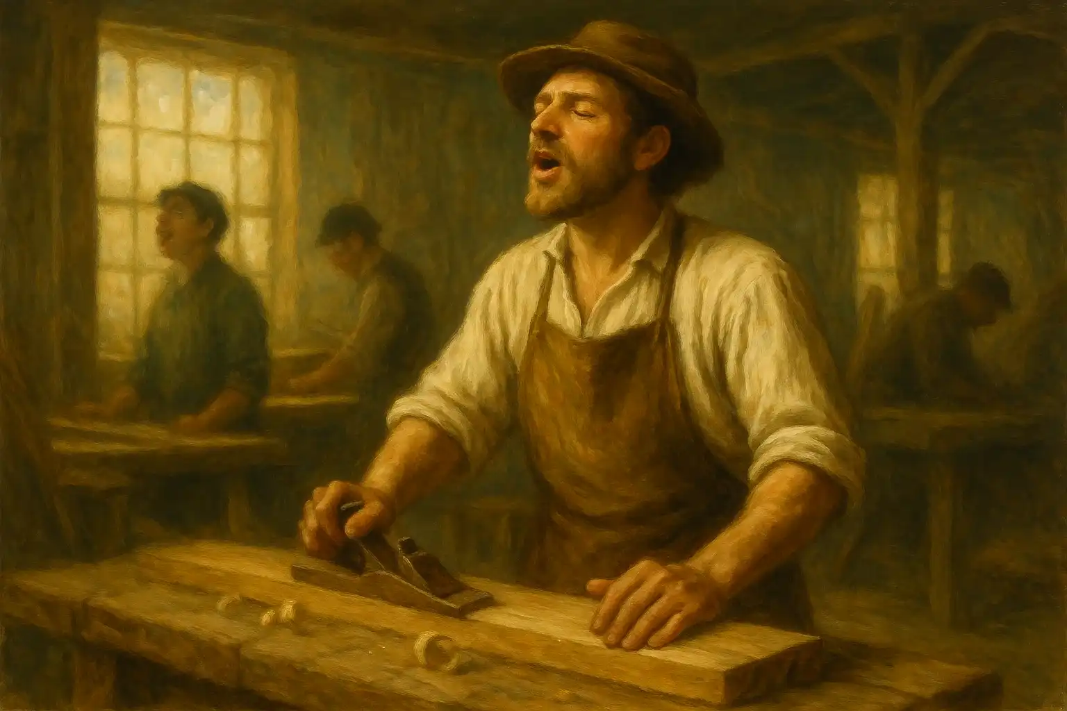 i hear america singing